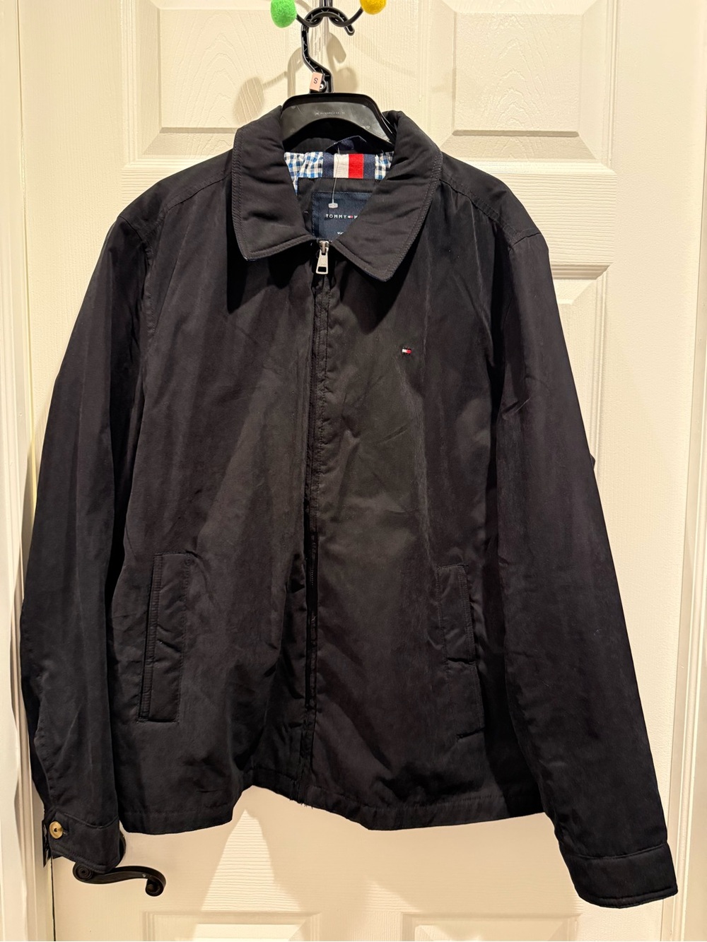 Tommy Hilfiger Men's Black Bomber Jacket